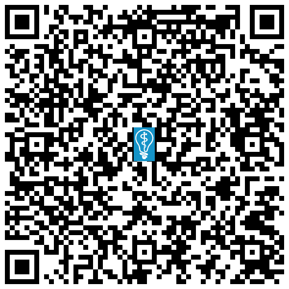 QR code image to open directions to Unity Dental Care in Houston, TX on mobile